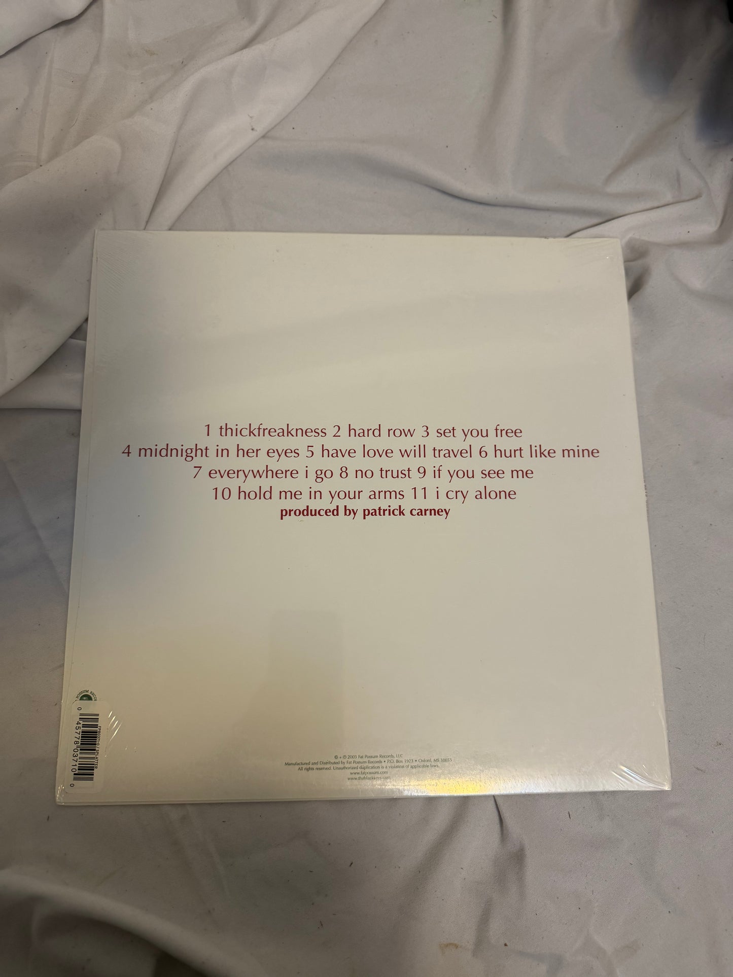 The Black Keys - Thickfreakness (exclusive 20th anniversary red splatter vinyl)