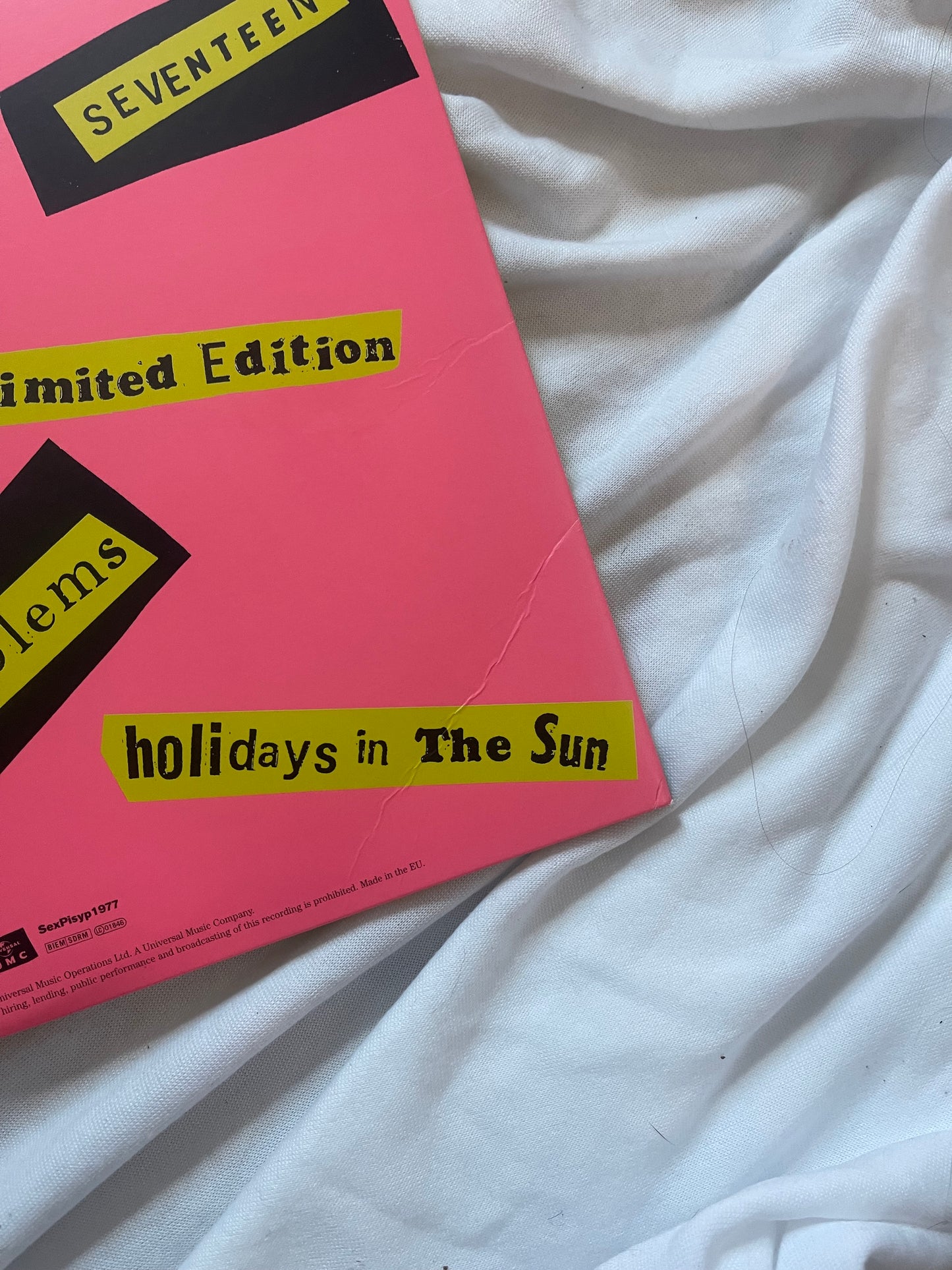 Sex Pistols - Never Mind The Bollocks, Here’s The Sex Pistols (limited edition pink and yellow vinyl)