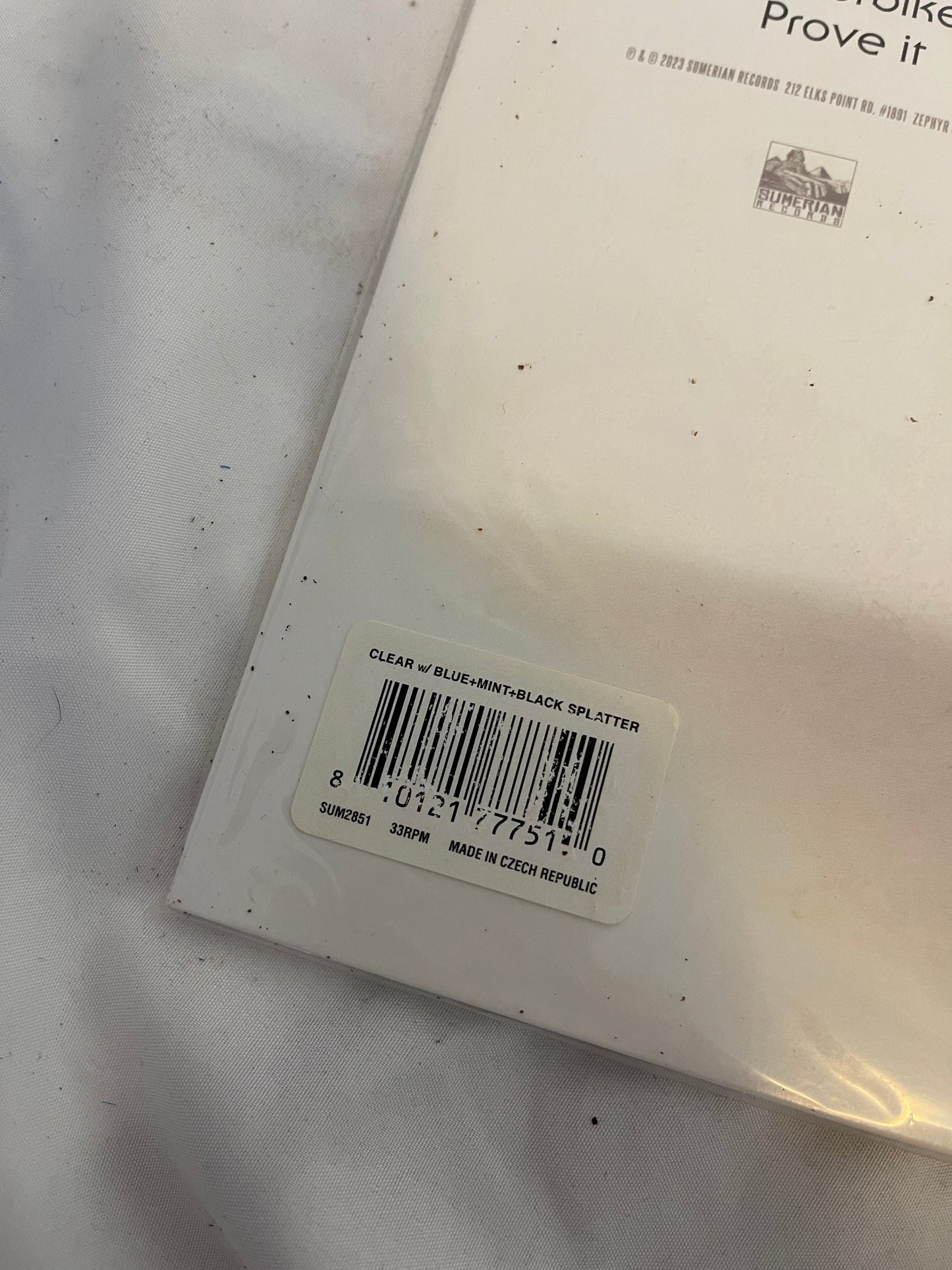 Poppy - I Disagree (More) (176) (gold and white with black splatter revolver exclusive vinyl)