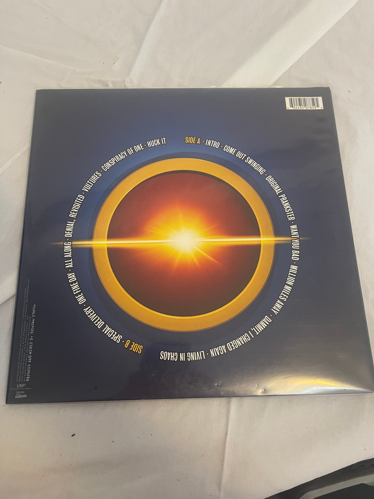 The Offspring - Conspiracy Of One (20th anniversary yellow with red splatter vinyl)