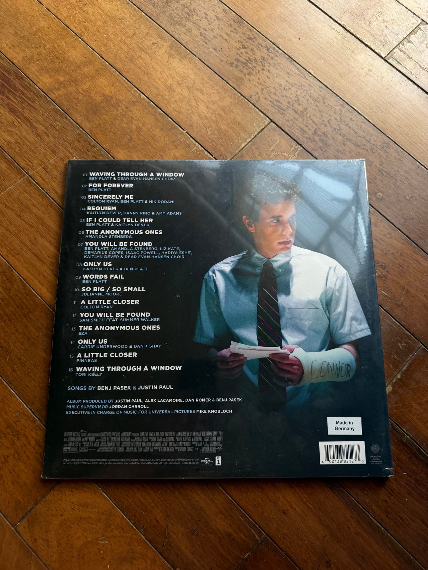 Dear Evan Hansen - Original Motion Picture Soundtrack (blue vinyl)