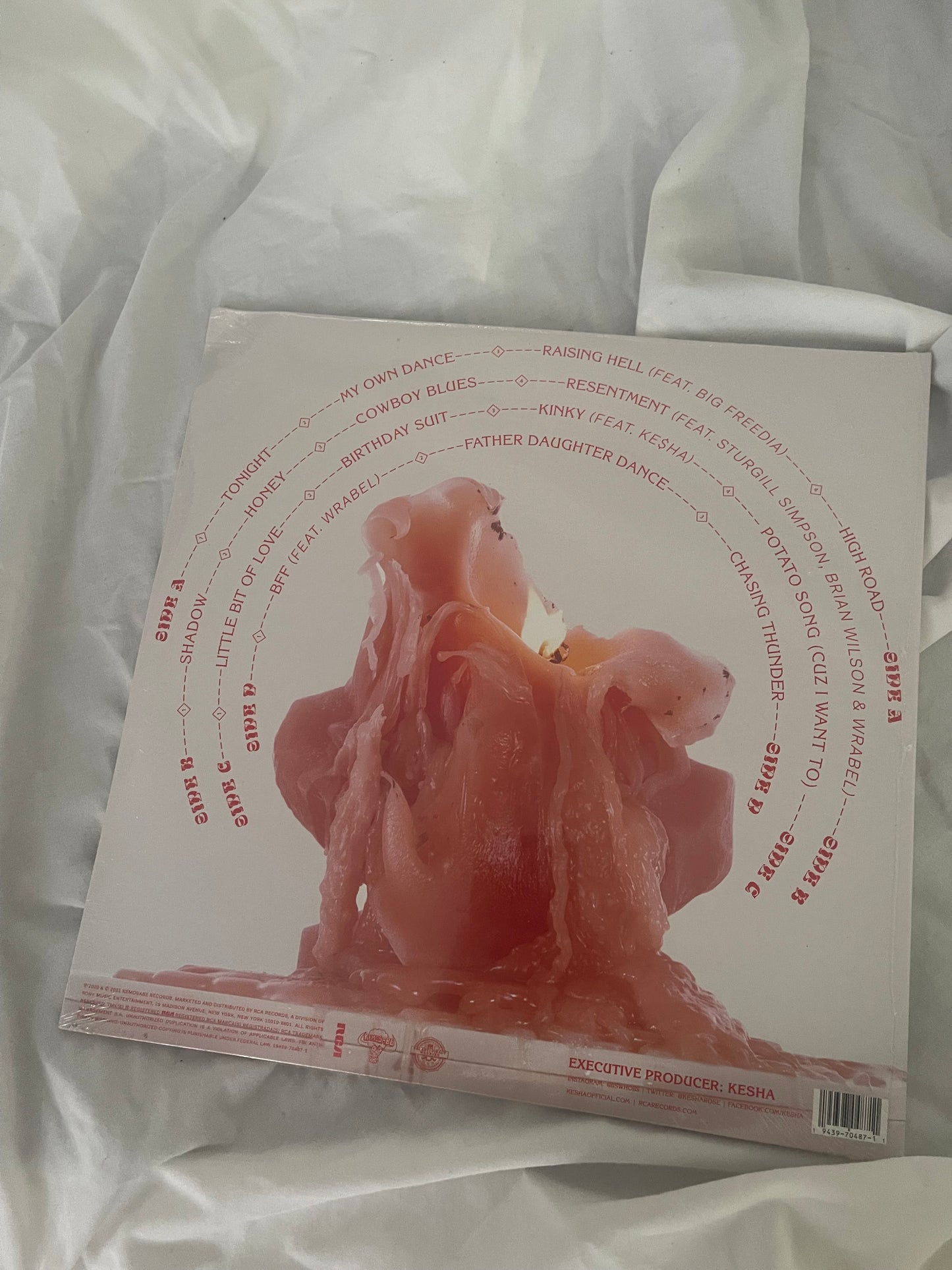 Kesha - High Road (exclusive Orange/red swirl vinyl)