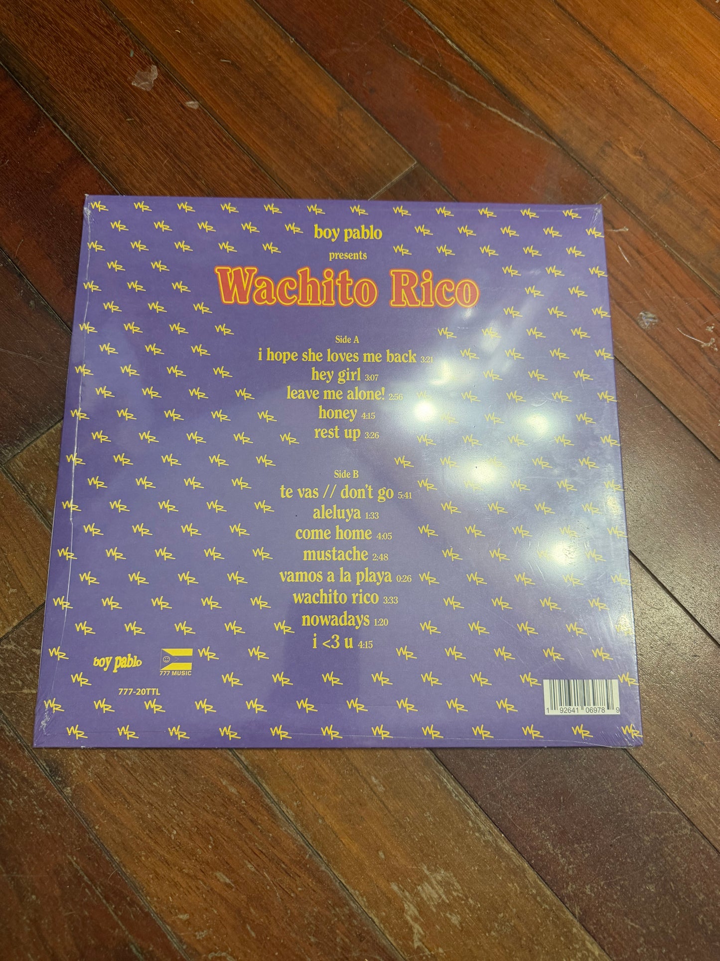 Boy Pablo - Wachito Rico (Turntable Lab exclusive red vinyl)
