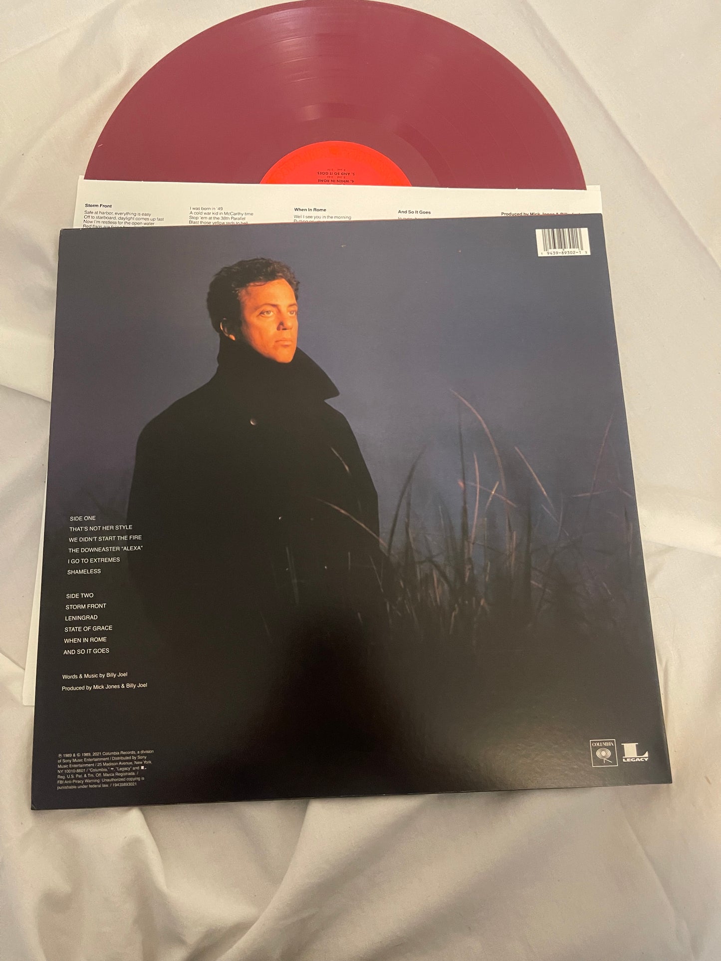 Billy Joel - Storm Front (Walmart exclusive red vinyl)