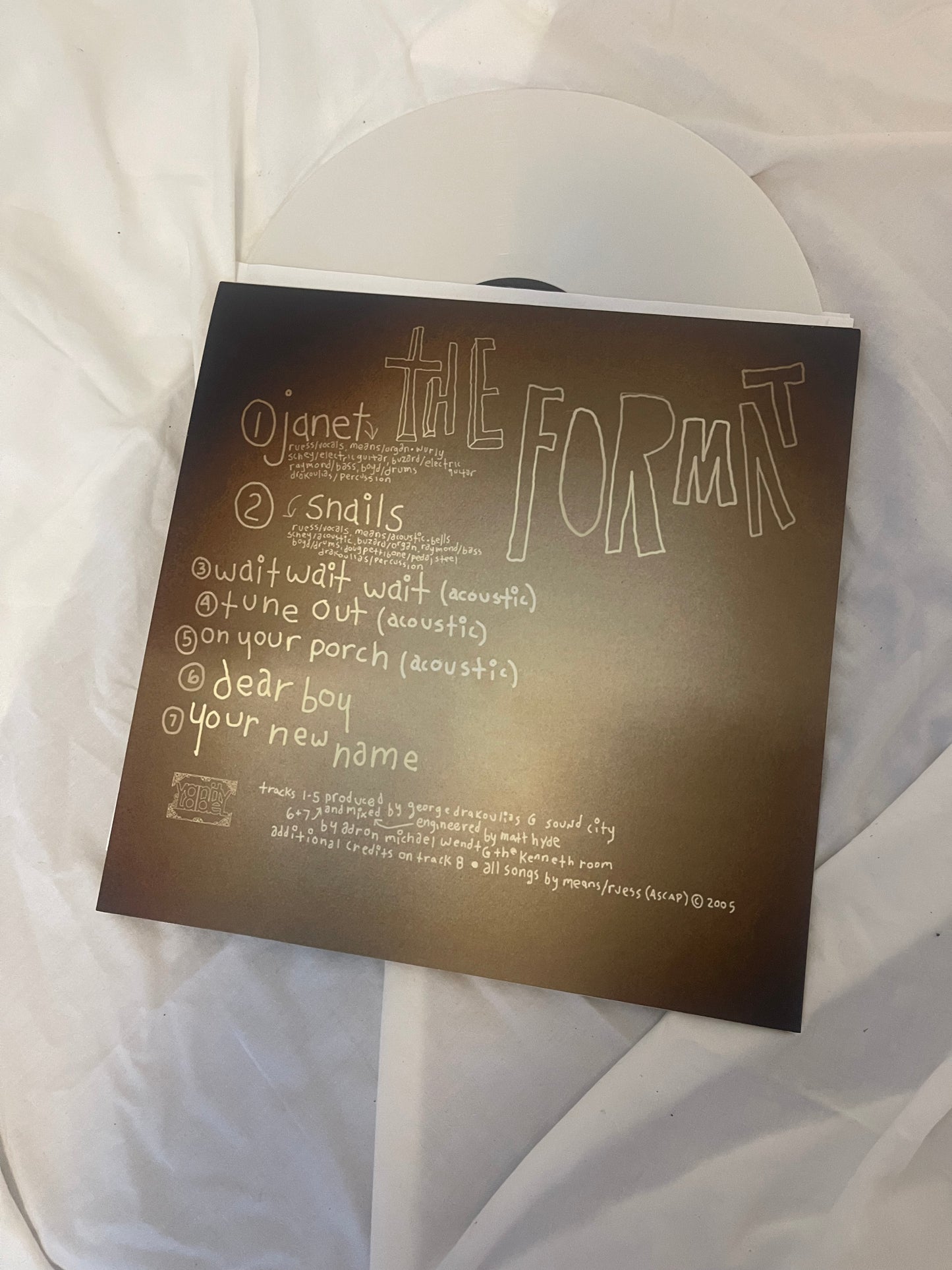 The Format - Snails (exclusive white vinyl)