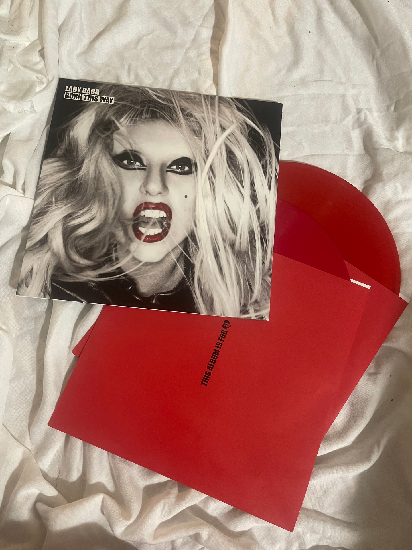 Lady Gaga - Born This Way (Urban Outfitters Exclusive red vinyl)