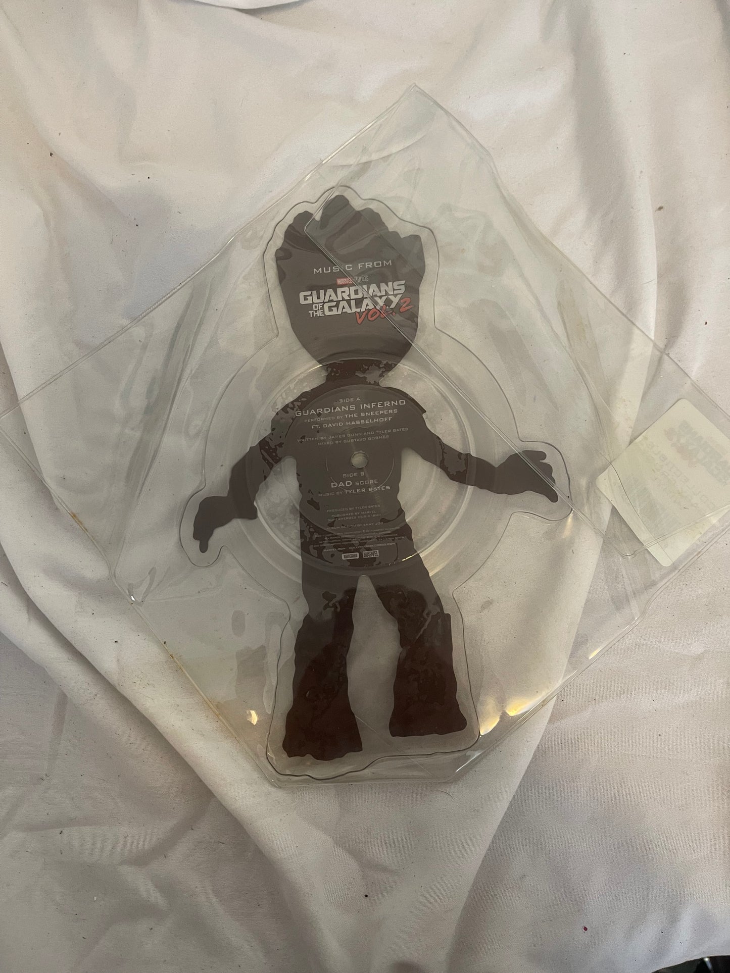Music From Guardians Of The Galaxy Vol. 2 (Record Store Day exclusive Baby Groot Shape vinyl)