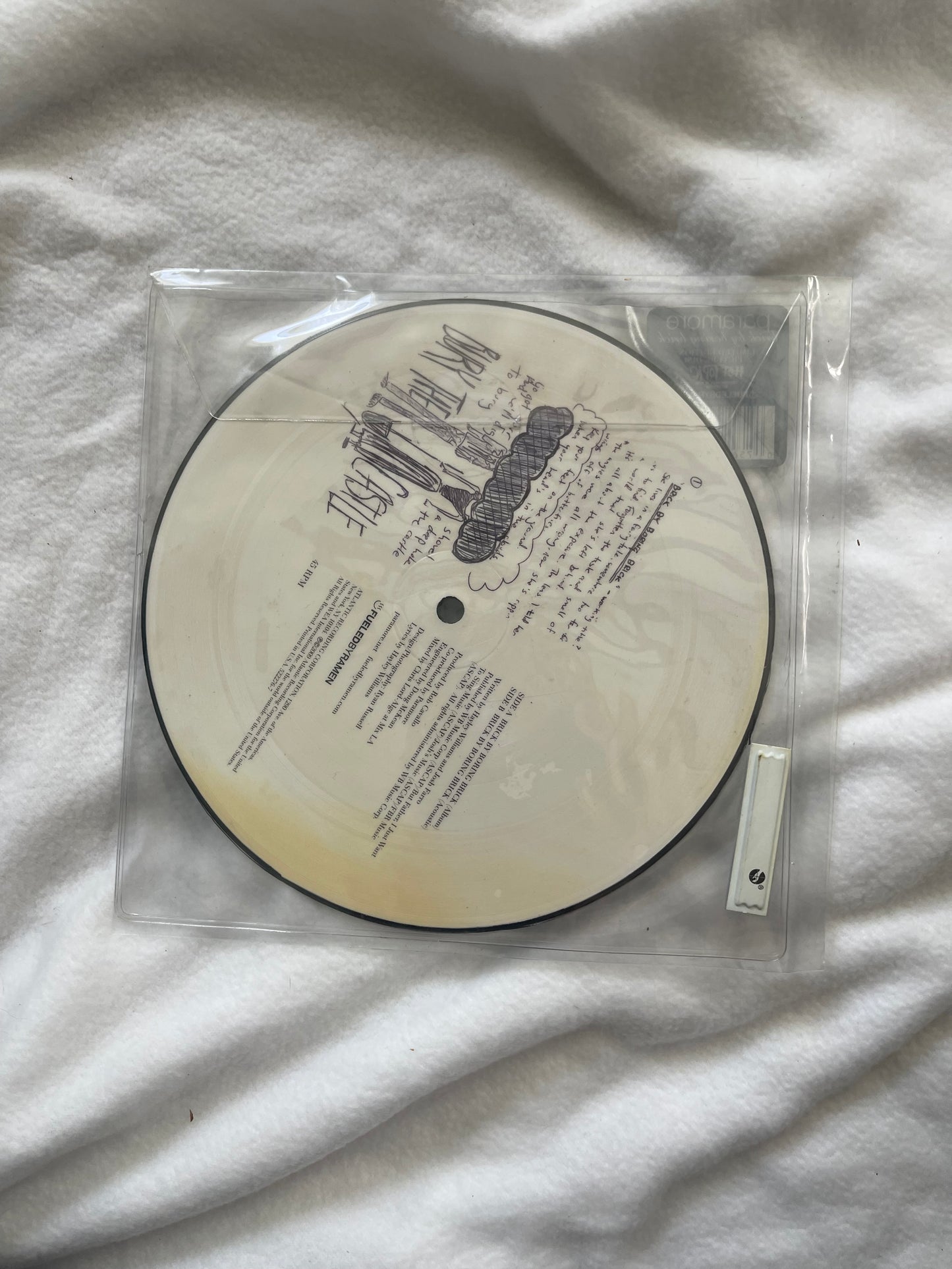 Paramore - Brick By Boring Brick (Hot Topic Exclusive picture disc vinyl)