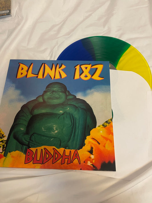 Blink 182 - Buddha (limited edition blue/green/yellow tri-color vinyl)