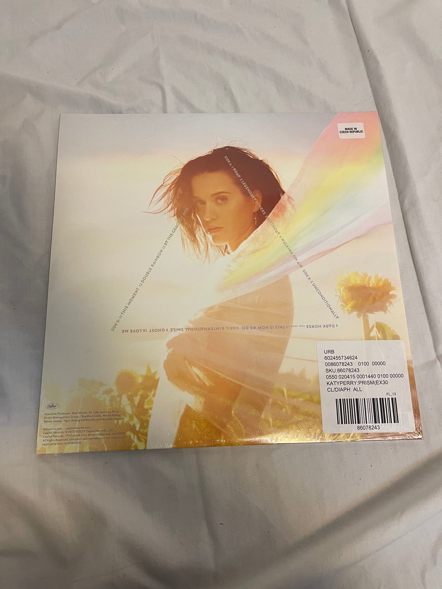 Katy Perry - Prism (Urban Outfitters exclusive clear vinyl)