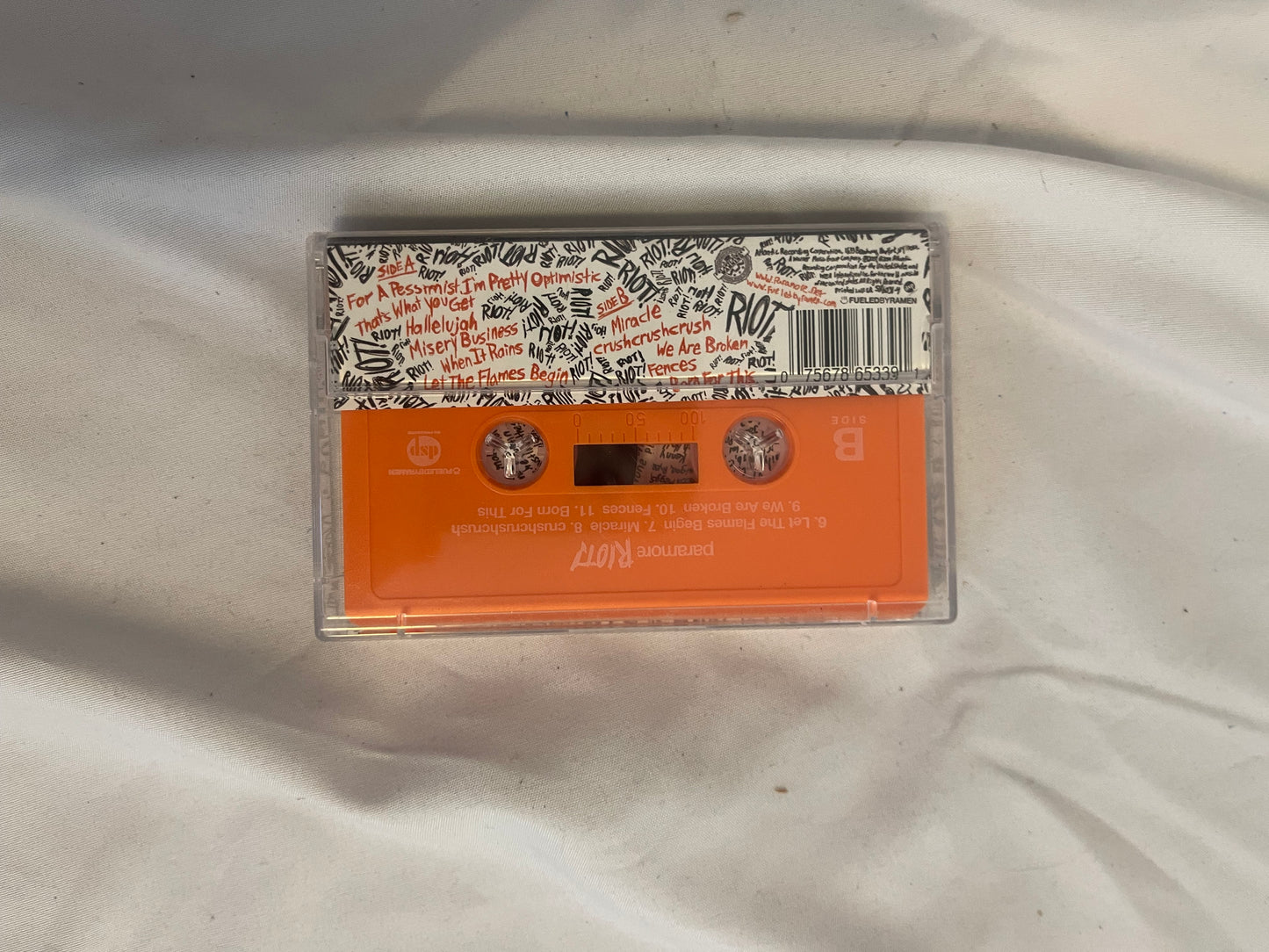 Paramore - Riot! (Orange cassette)