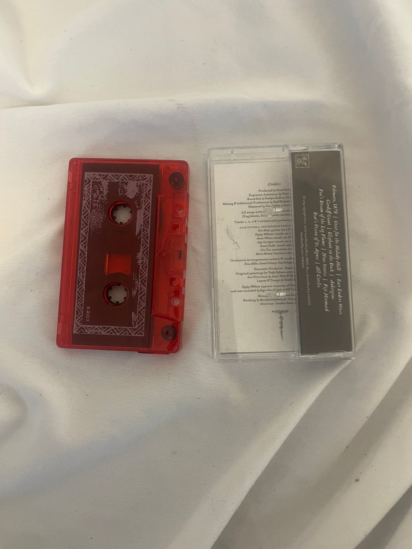 mewithoutYou - Ten Stories (red cassette)