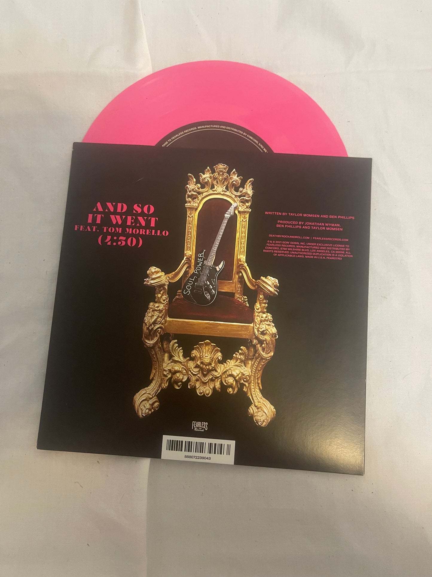 The Pretty Reckless - And So It Went (webstore exclusive pink vinyl)