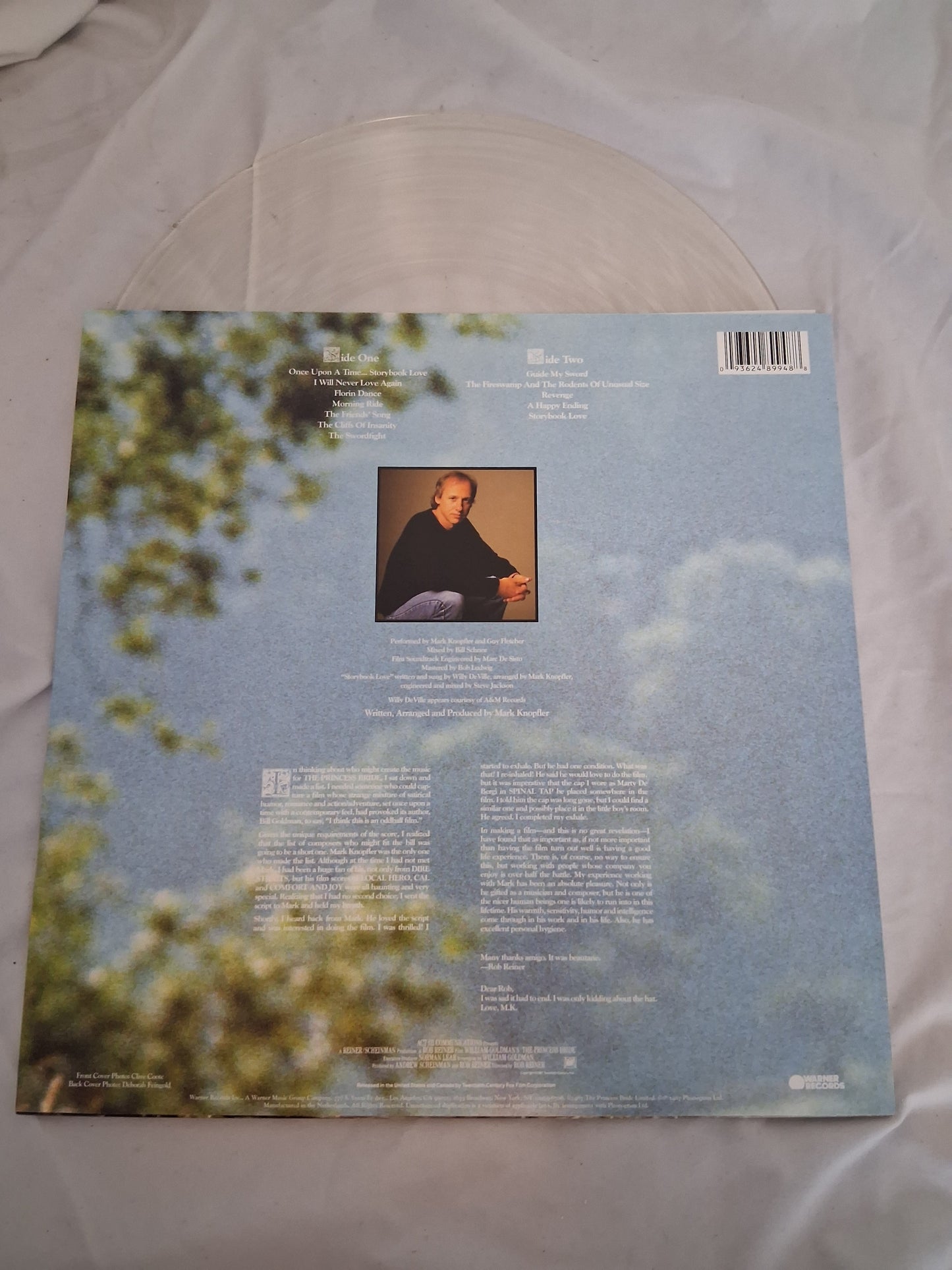 The Princess Bride - Music From The Motion Picture (Target exclusive clear vinyl)