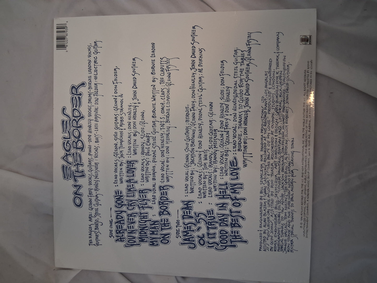 The Eagles - On The Border (Walmart exclusive vinyl with replica tour laminate)
