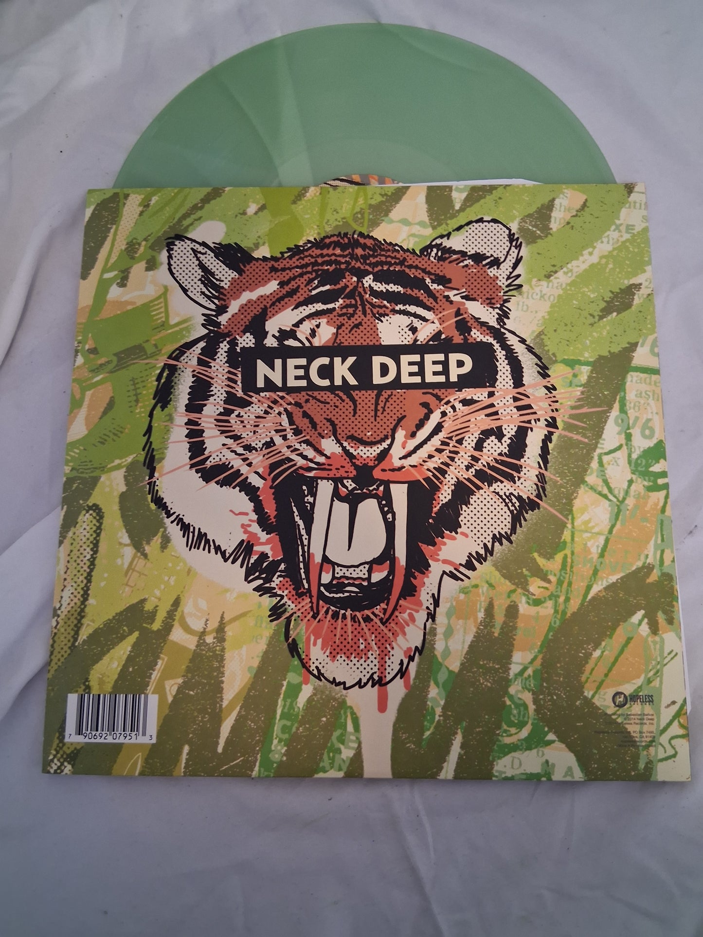 Neck Deep - Rain In July / A History Of Bad Decisions (exclusive coke bottle clear vinyl)