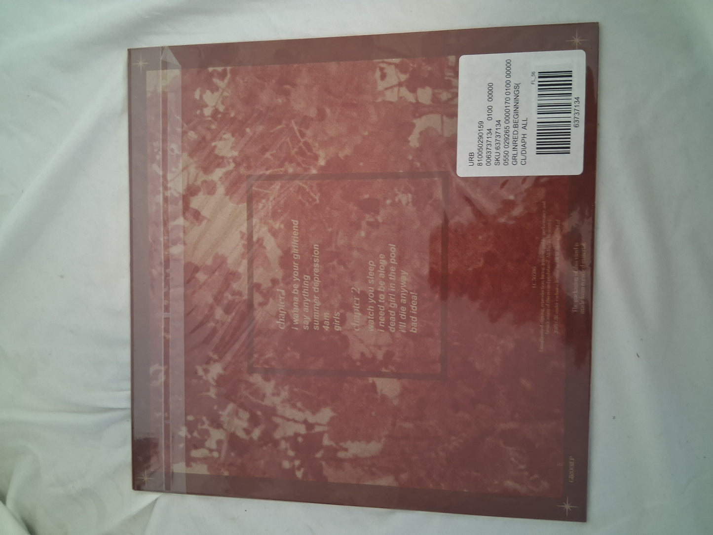 Girl In Red - Beginnings (Urban Outfitters exclusive clear with red splatter vinyl)