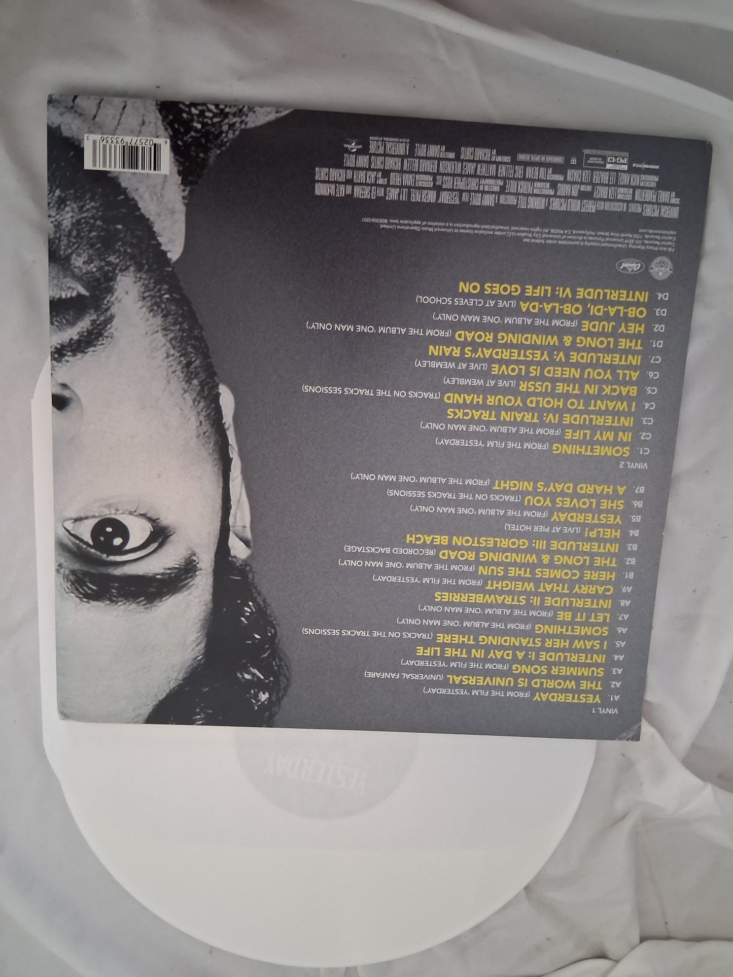Yesterday - Original Motion Picture Soundtrack (FYE exclusive white vinyl)