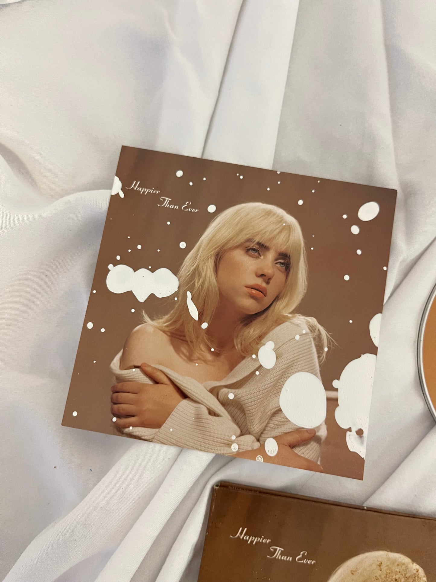 Billie Eilish - Happier Than Ever (webstore exclusive splatter painted CD)