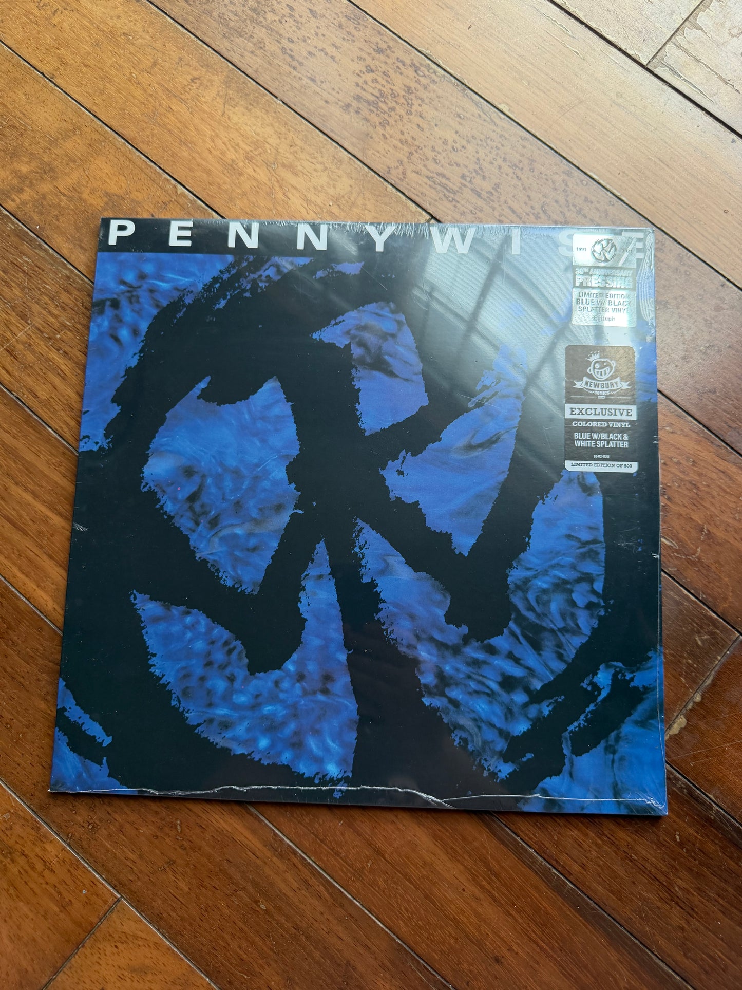 Pennywise - Pennywise (newbury comics exclusive blue with black splatter vinyl)