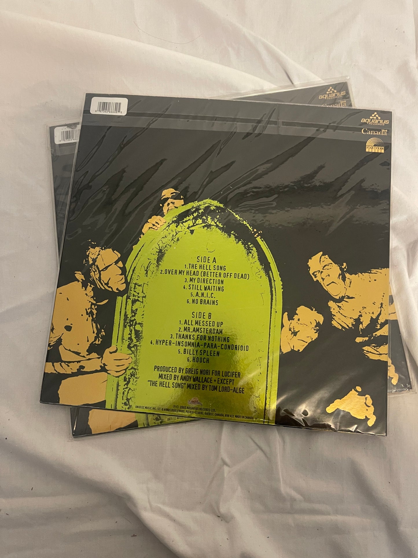 Sum 41 - Does This Look Infected? (Record Store Day Black Friday Canada exclusive orange with color specs vinyl)