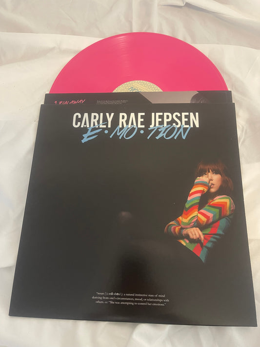 Carly Rae Jepsen - E•Mo•Tion (Emotion) (limited edition pink vinyl)
