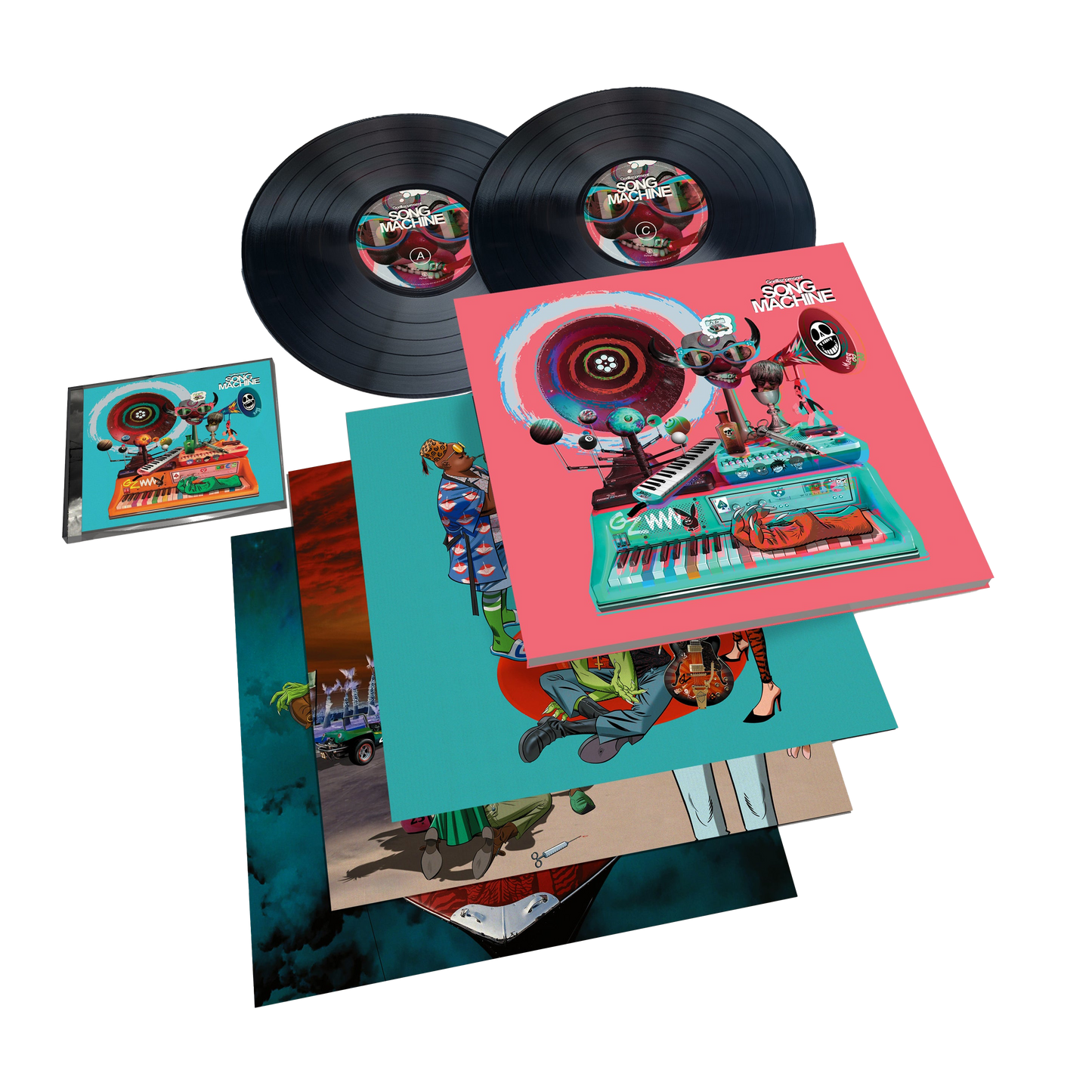 Gorillaz - Song Machine: Strange Timez (limited edition vinyl and photo book set)