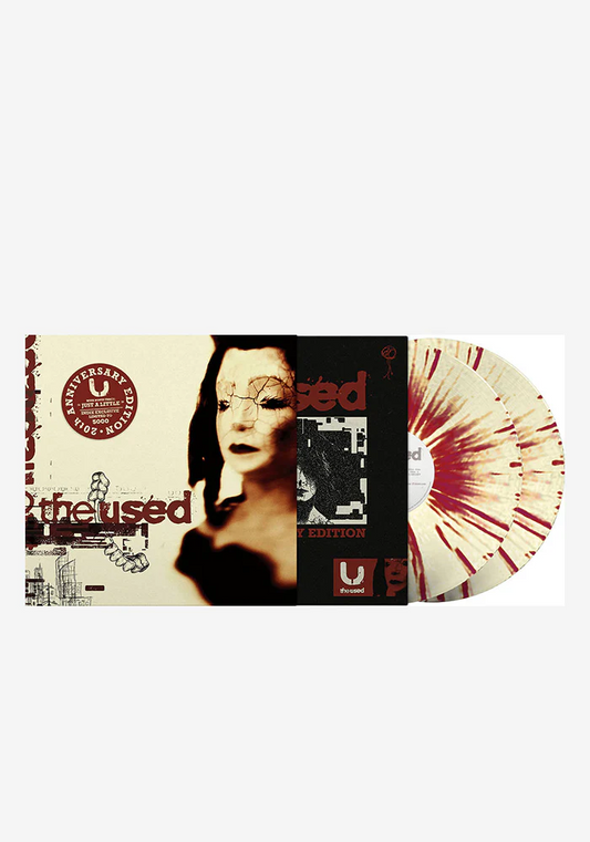 The Used - The Used (Indie Exclusive Milky Clear with Oxblood Splatter vinyl)