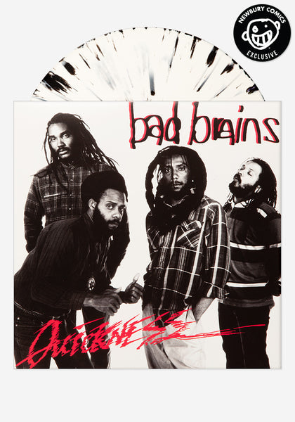 Bad Brains - Quickness (Newbury Comics Exclusive white with black splatter vinyl)