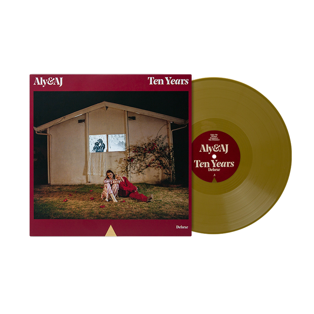 Aly & Aj - Ten Years (webstore exclusive gold vinyl)