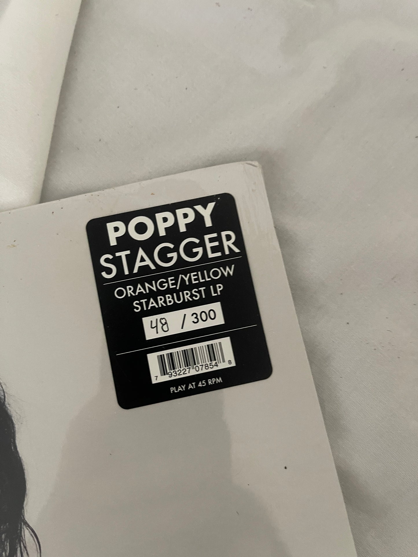 Poppy - Stagger (orange/yellow starburst revolver exclusive vinyl)