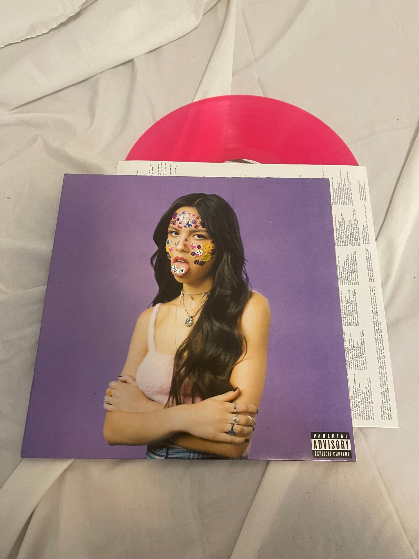 Olivia Rodrigo - Sour (Walmart exclusive translucent bright magenta vinyl)