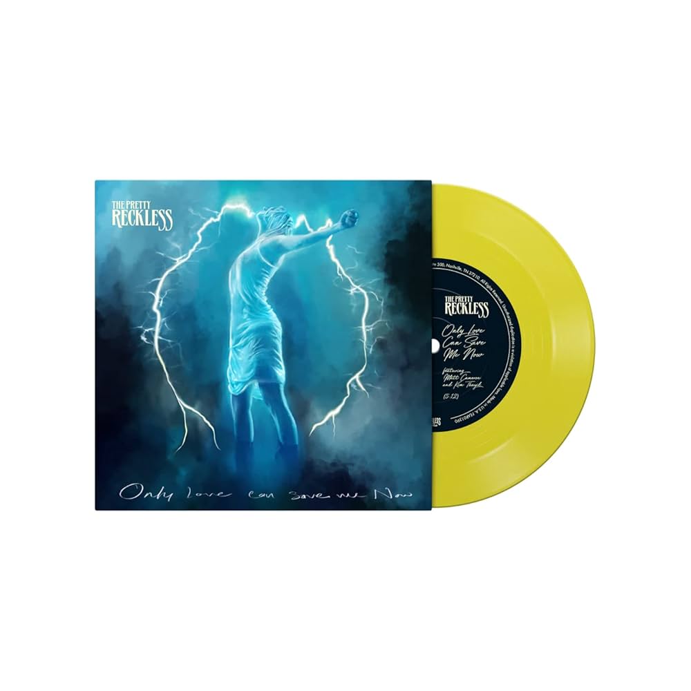 The Pretty Reckless - Only Love Can Save Me Now (webstore exclusive yellow 7” vinyl)