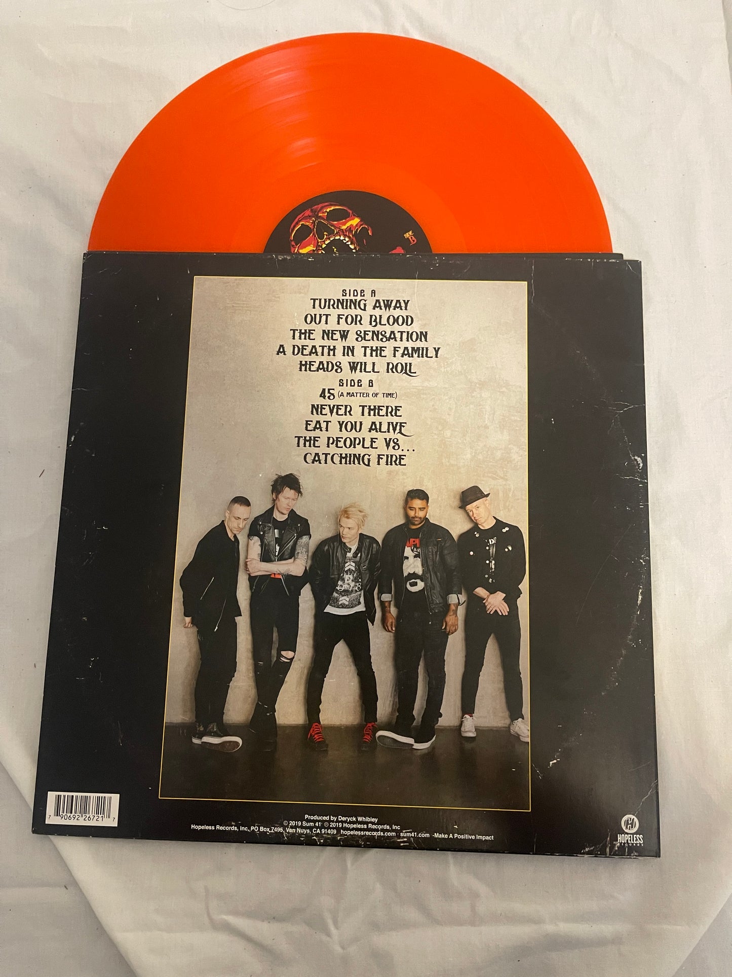 Sum 41 - Order In Decline (Germany exclusive orange vinyl)