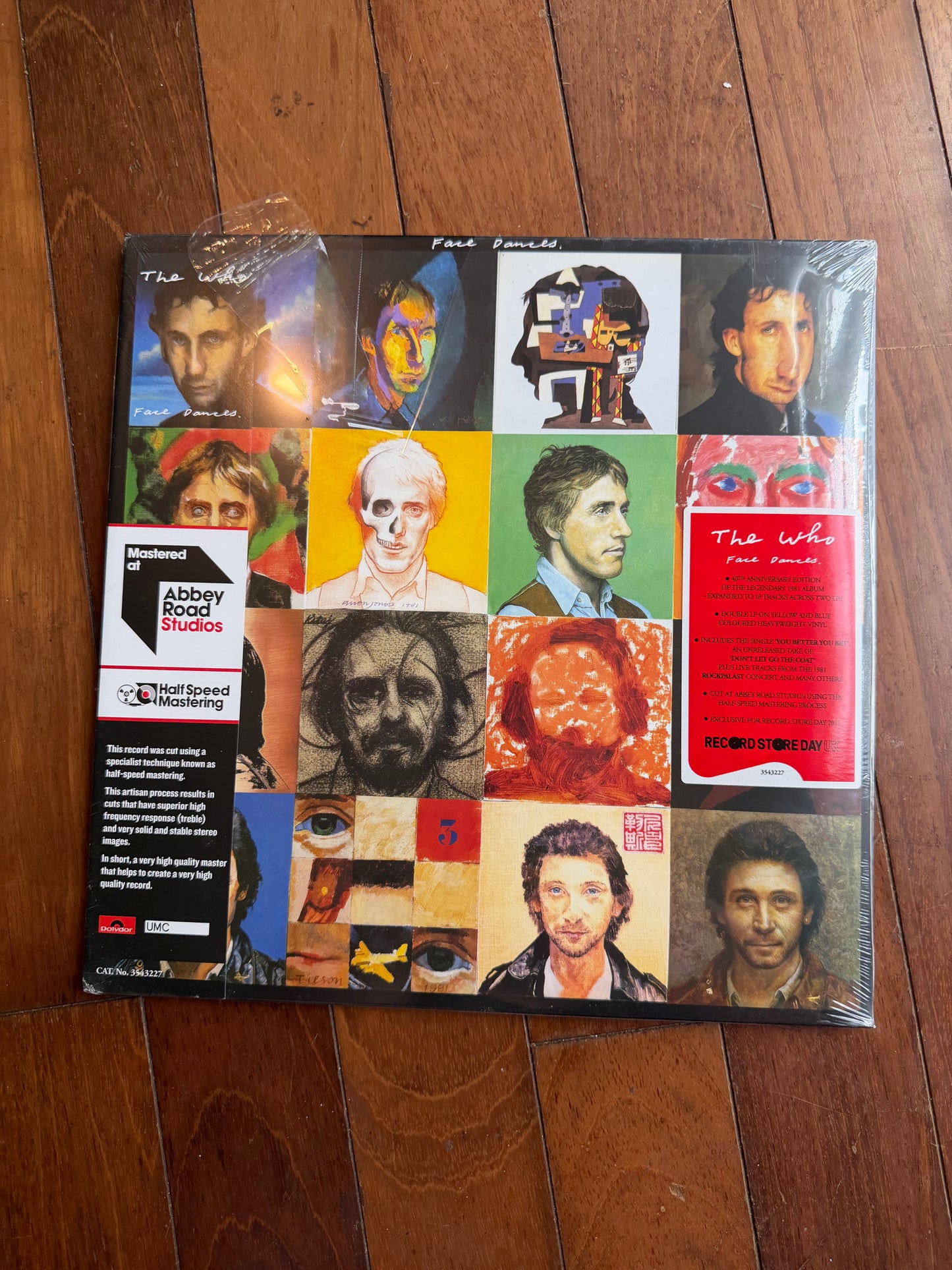 The Who - Face Dances (Record Store Day exclusive blue and yellow vinyl)