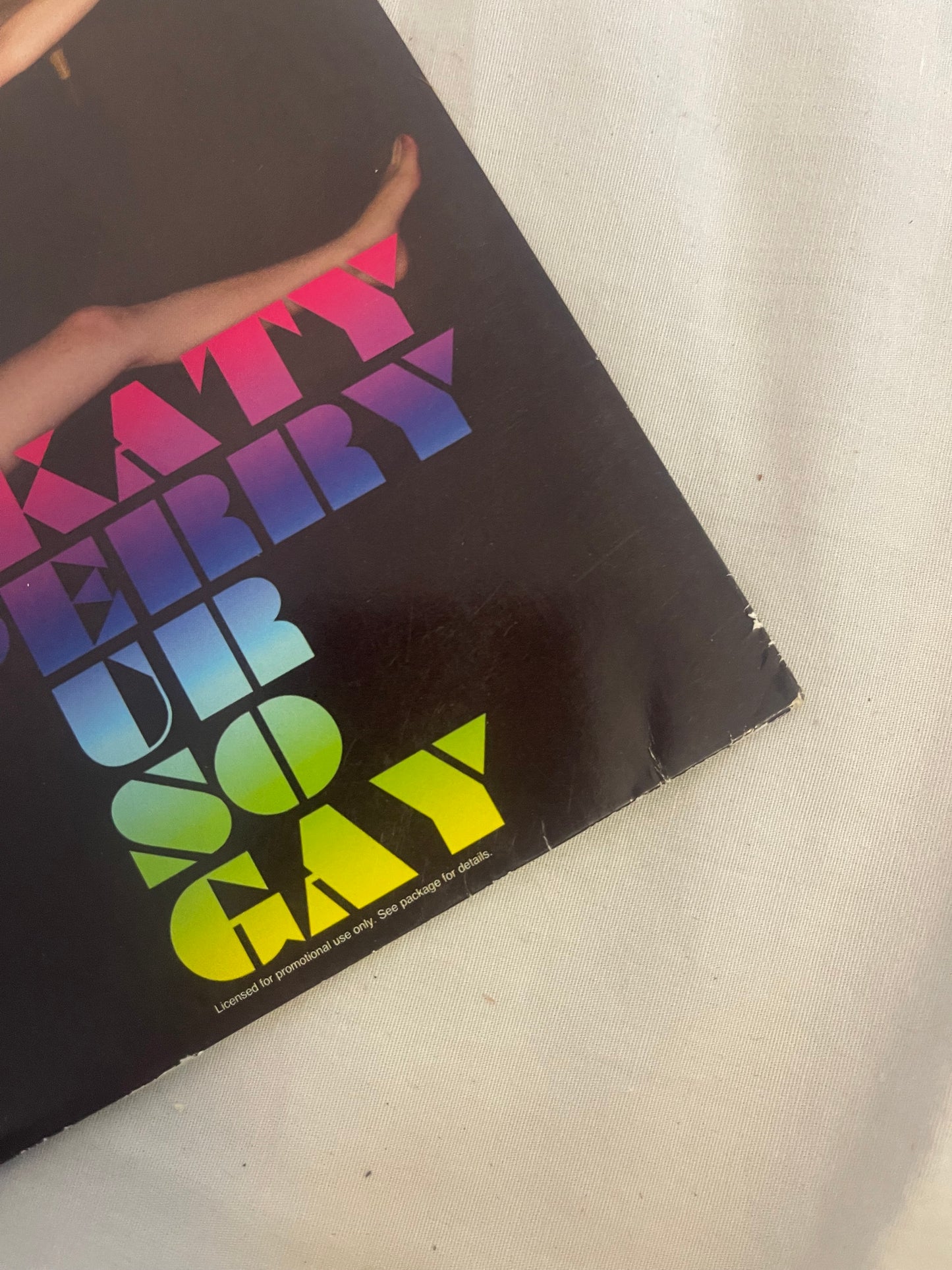 Katy Perry -  Ur So Gay (promo pink vinyl)