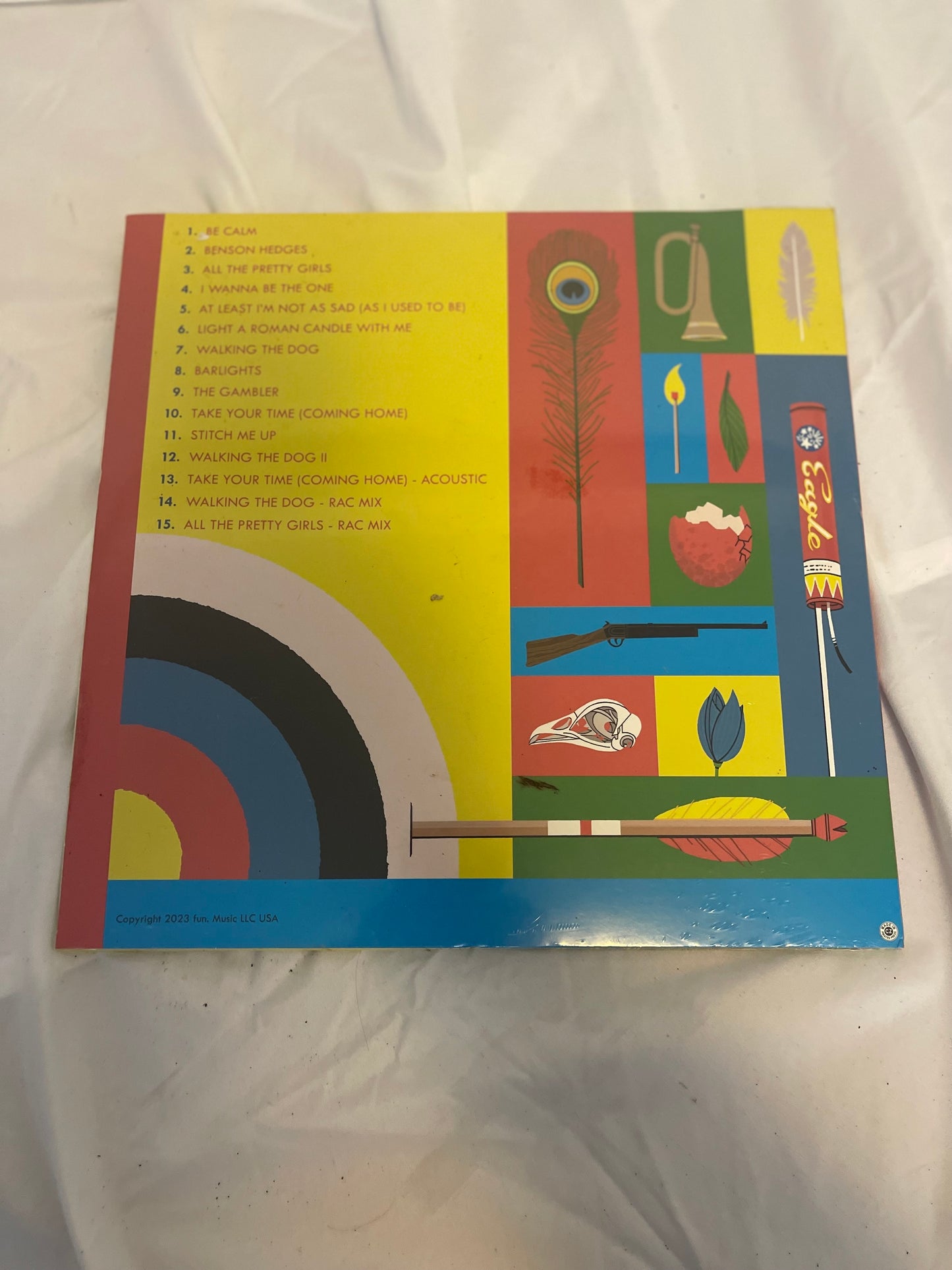 fun. - Aim And Ignite (Urban Outfitters Exclusive canary yellow vinyl)