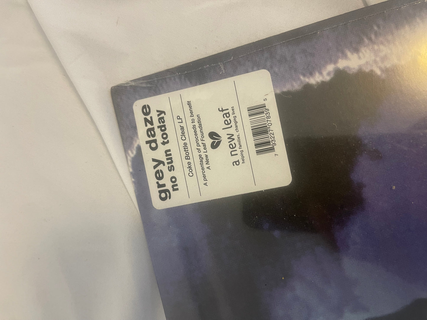 Grey Daze - …No Sun Today (webstore exclusive coke bottle clear vinyl)