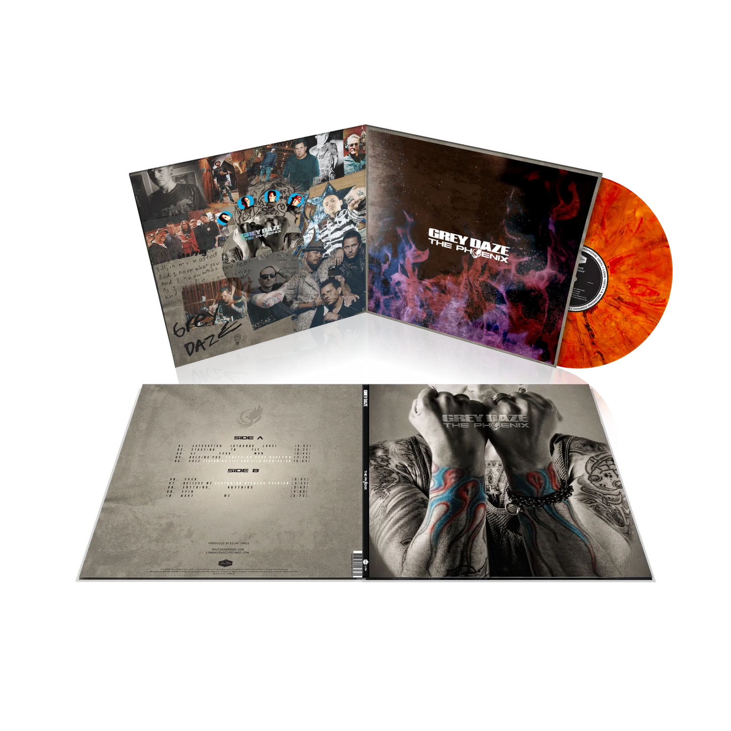 Grey Daze - The Phoenix (exclusive “Phoenix flame deluxe edition vinyl/CD set)