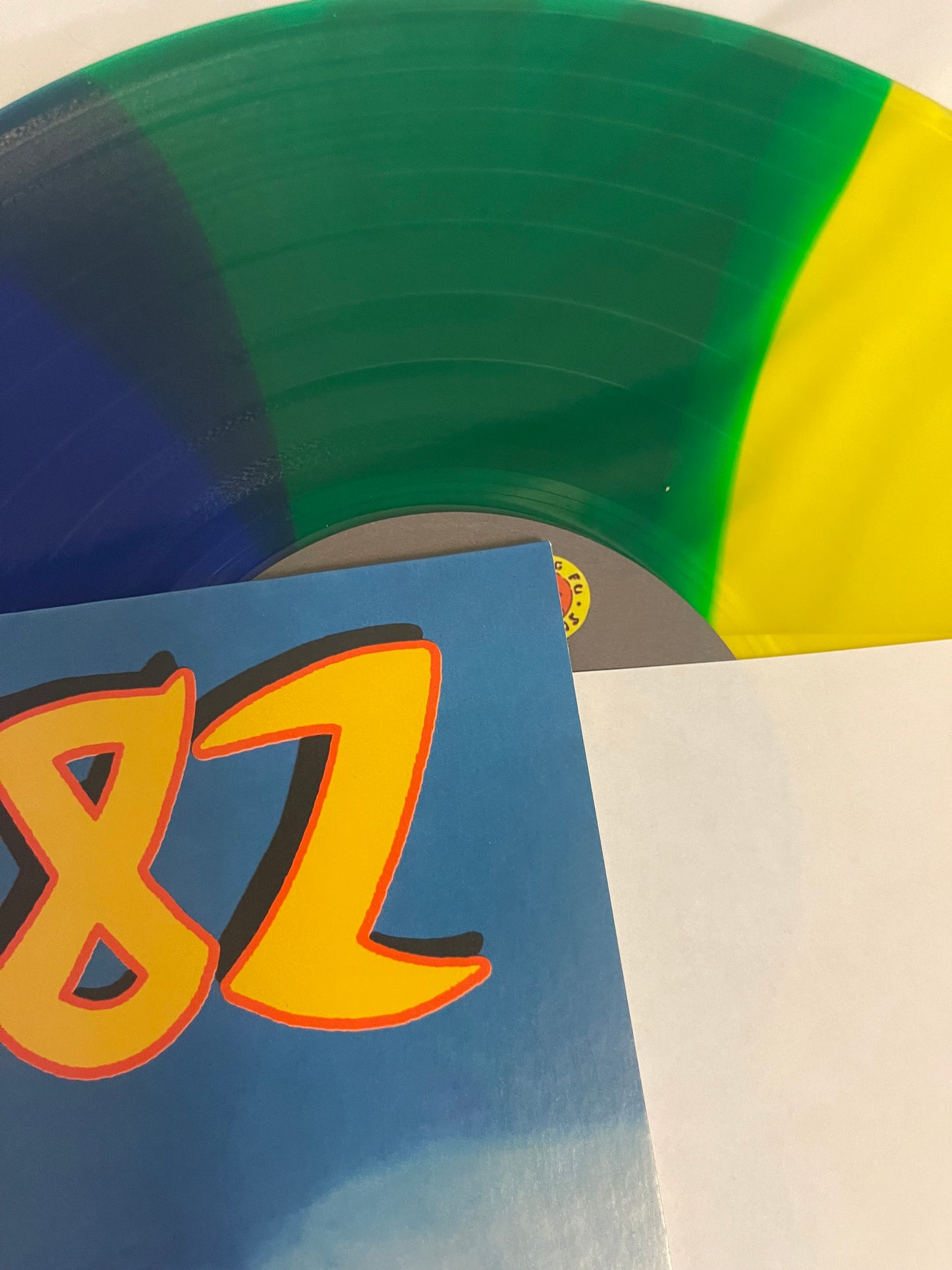 Blink 182 - Buddha (limited edition blue/green/yellow tri-color vinyl)