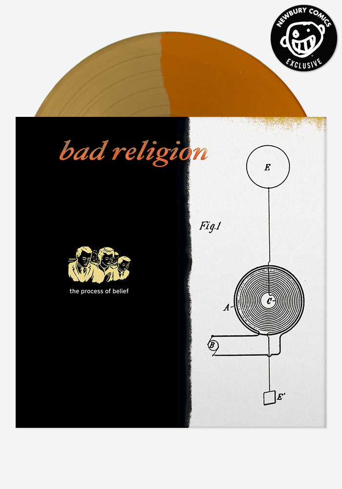 Bad Religion - The Process Of Belief (Newbury Comics exclusive orange/gold split vinyl)