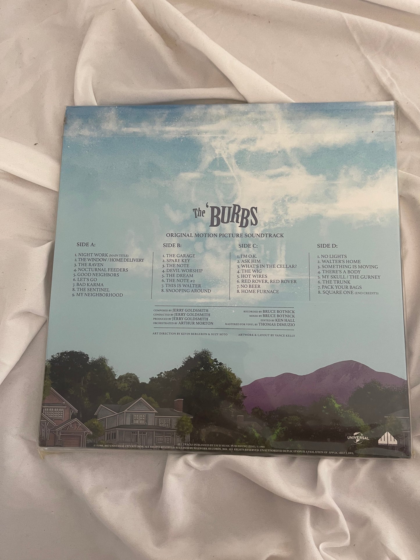 The ‘Burbs - Original Motion Picture Soundtrack (Waxworks exclusive Suburban Sky Blue vinyl)