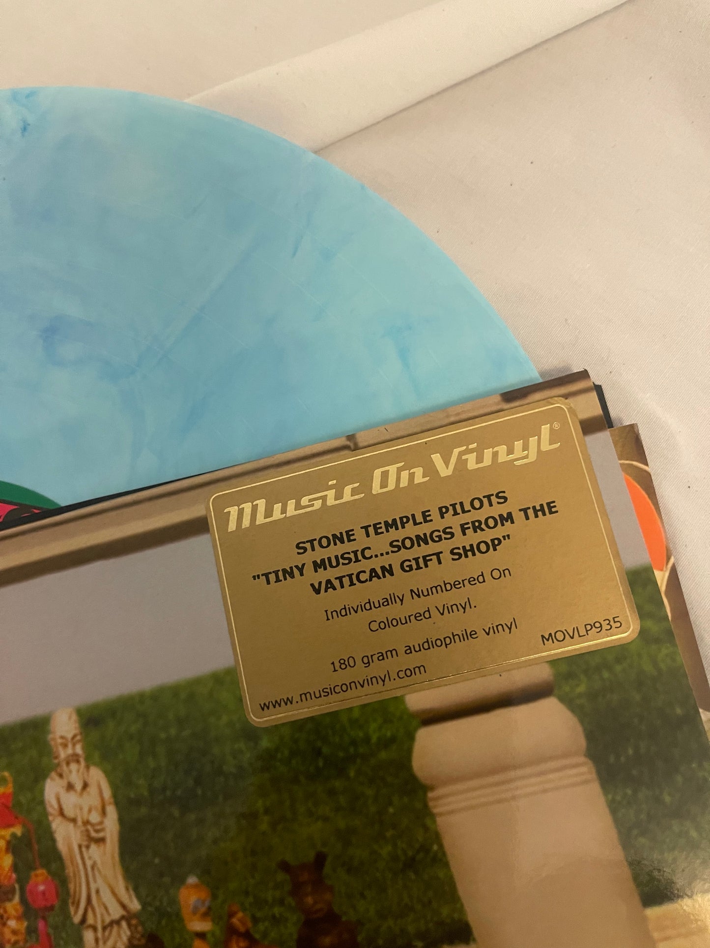 Stone Temple Pilots - Tiny Music… Songs From The Vatican Gift Shop (Music On Vinyl exclusive blue marble vinyl)