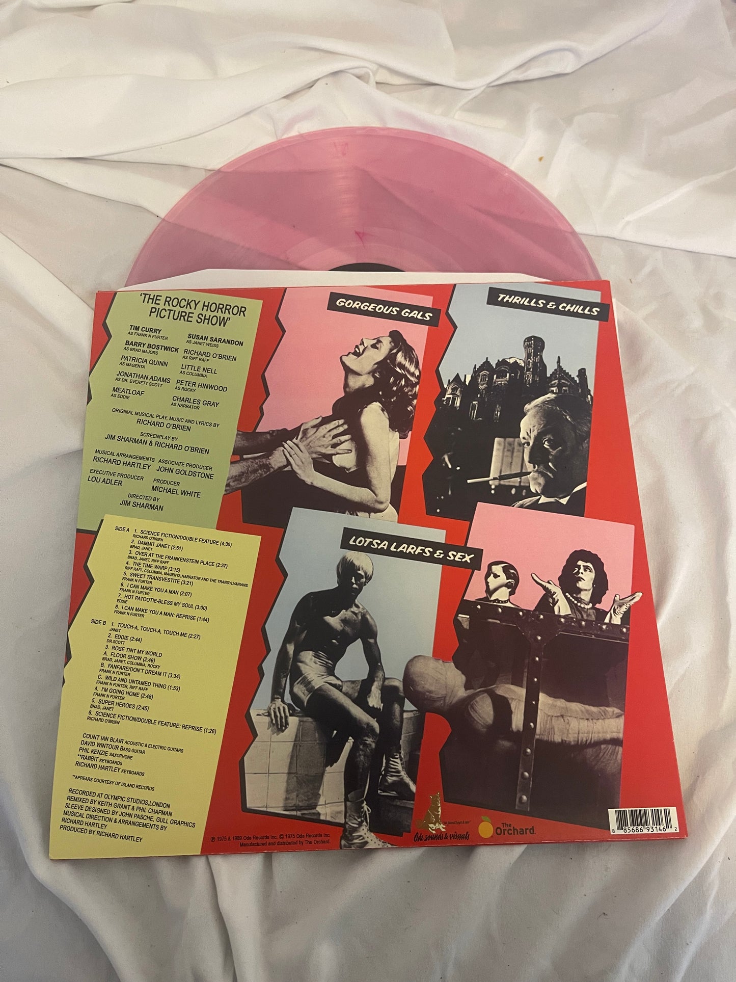 The Rocky Horror Picture Show - Soundtrack (Newbury Comics exclusive marbled red vinyl)