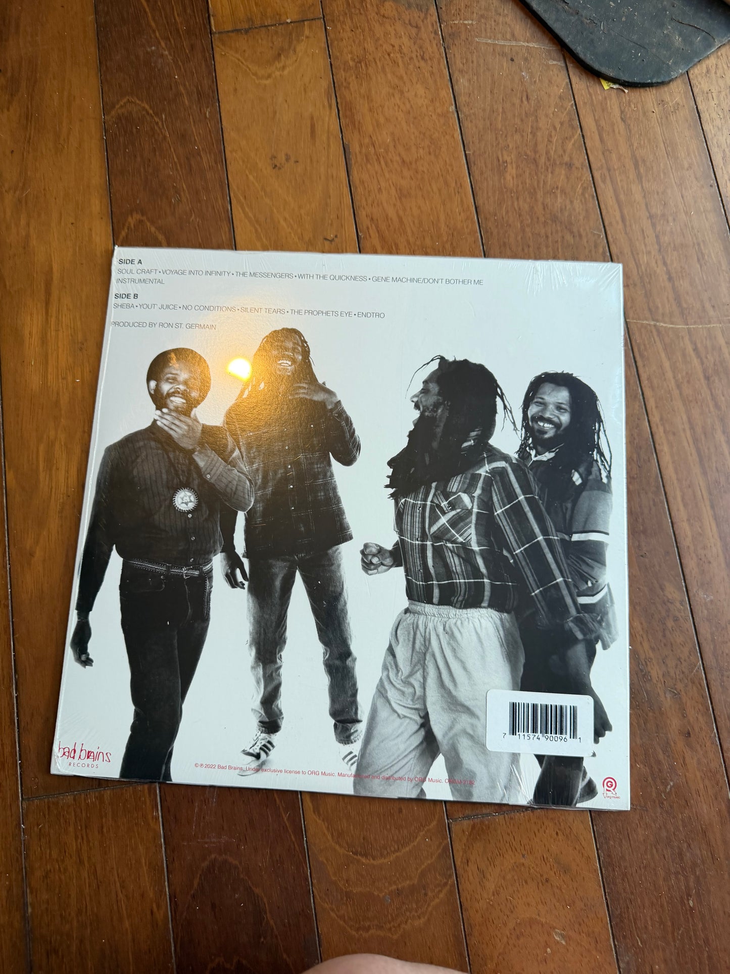 Bad Brains - Quickness (Newbury Comics Exclusive white with black splatter vinyl)