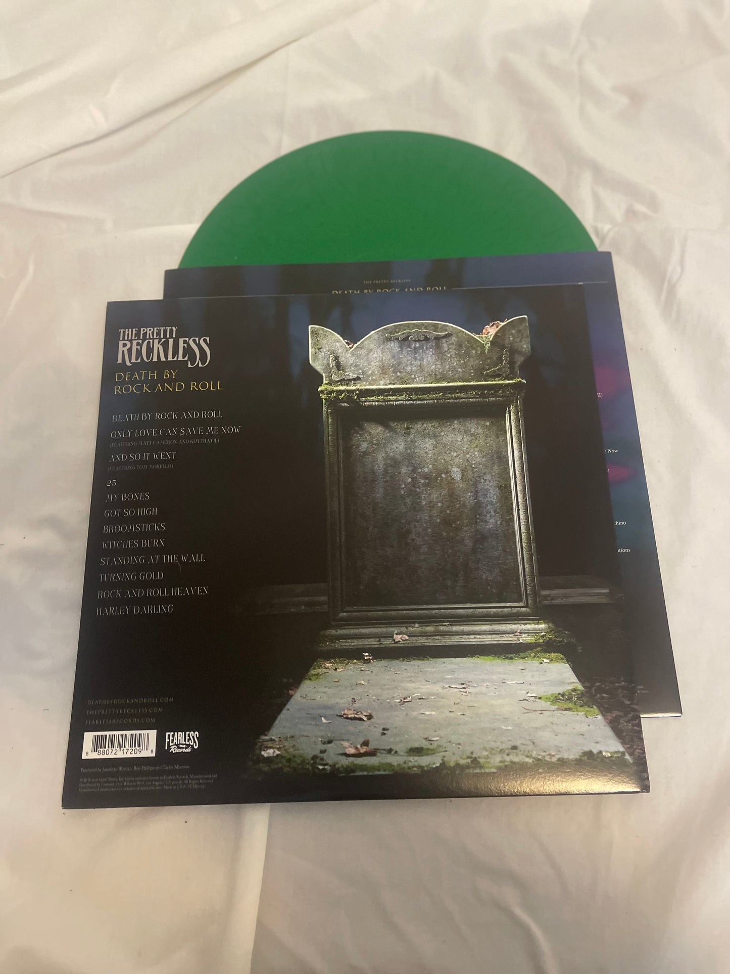 The Pretty Reckless - Death by Rock and Roll (webstore exclusive evergreen vinyl)