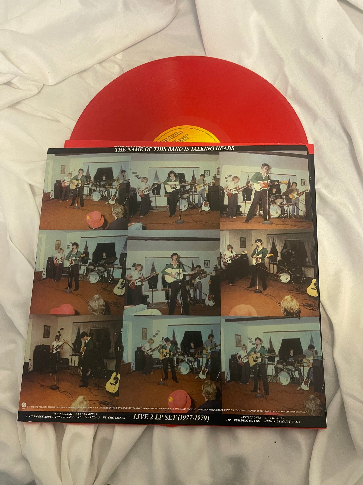 Talking Heads - The Name Of This Band Is Talking Heads (exclusive red vinyl)