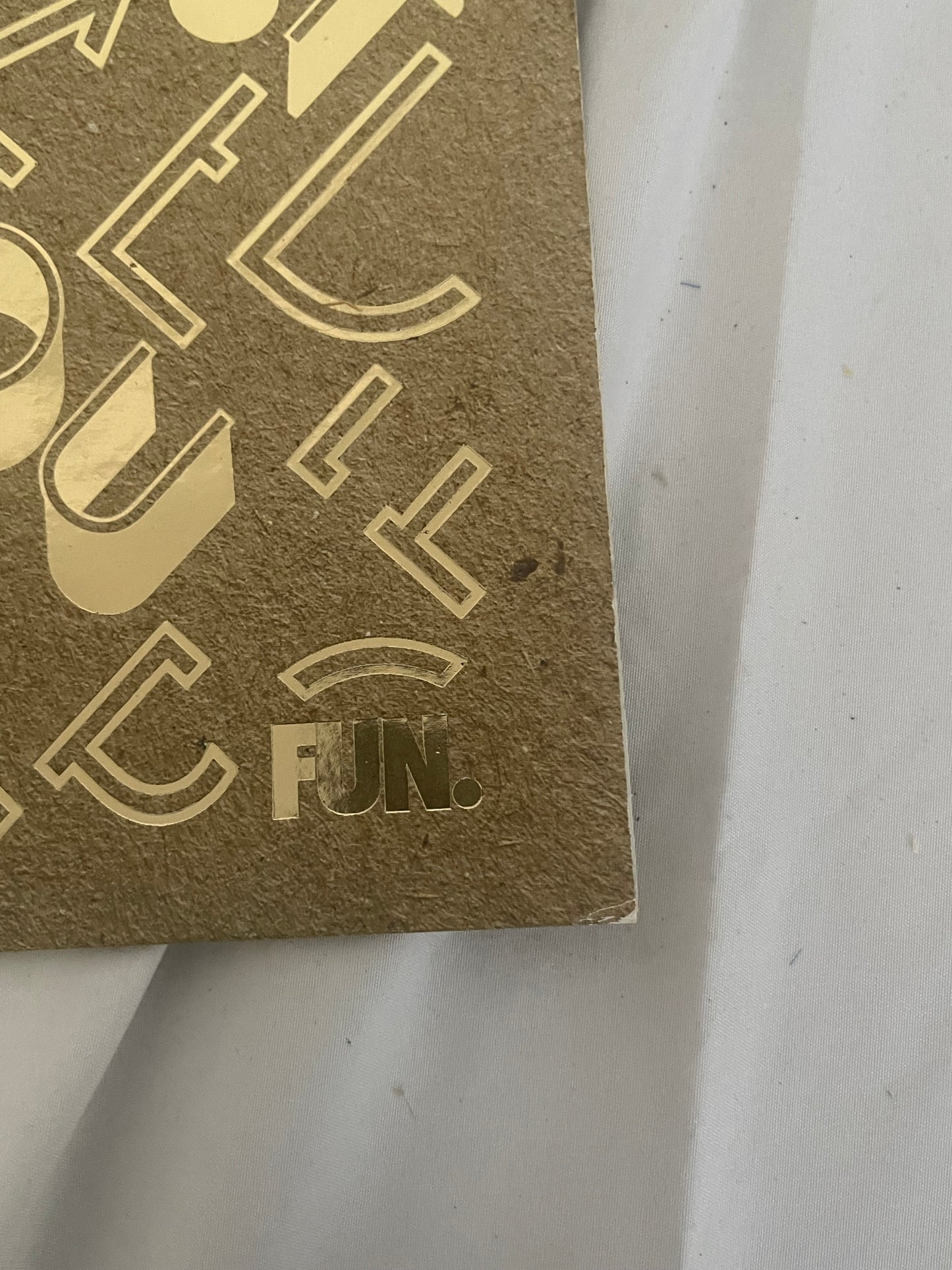 fun. - The Ghost That You Are To Me (record store day exclusive gear shaped vinyl)