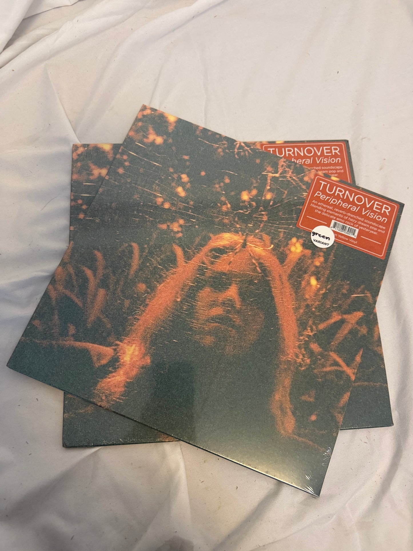 Turnover - Peripheral Vision (Brooklyn Vegan exclusive green in yellow vinyl)