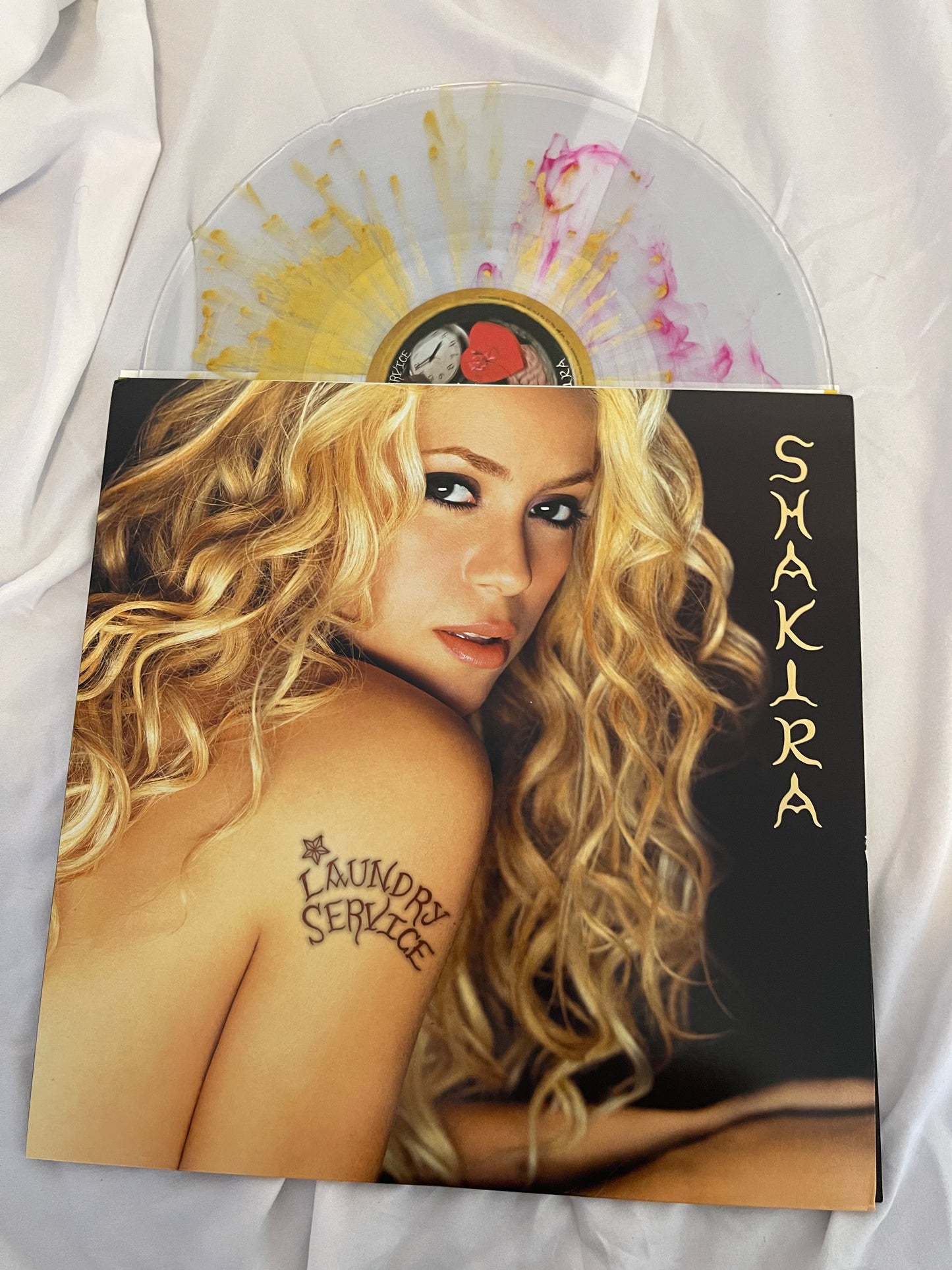 Shakira - Laundry Service (Urban Outfitters exclusive clear with gold splatter vinyl)